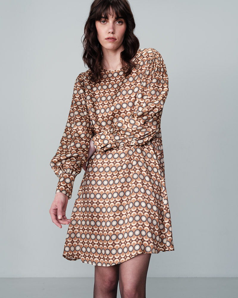 NUIT CAMEL DRESS