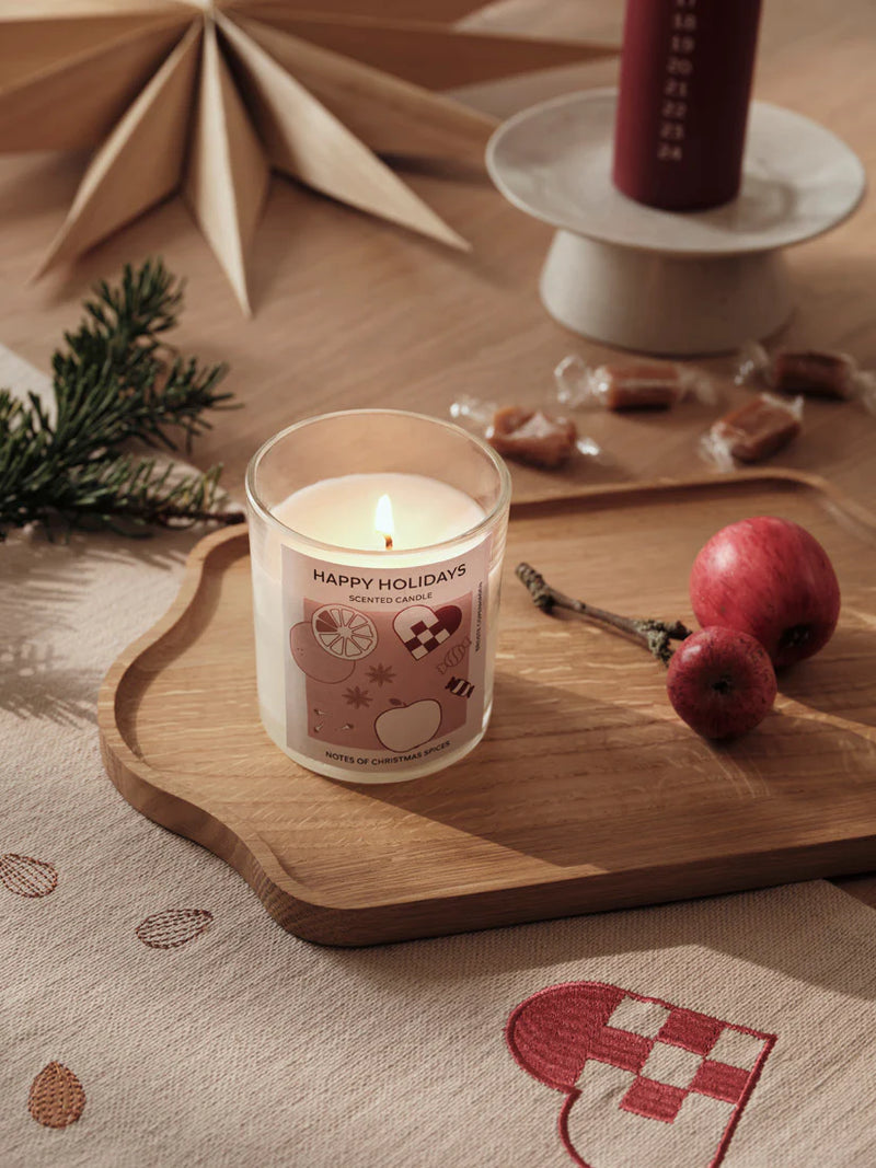 HAPPY HOLIDAYS SCENTED CANDLES