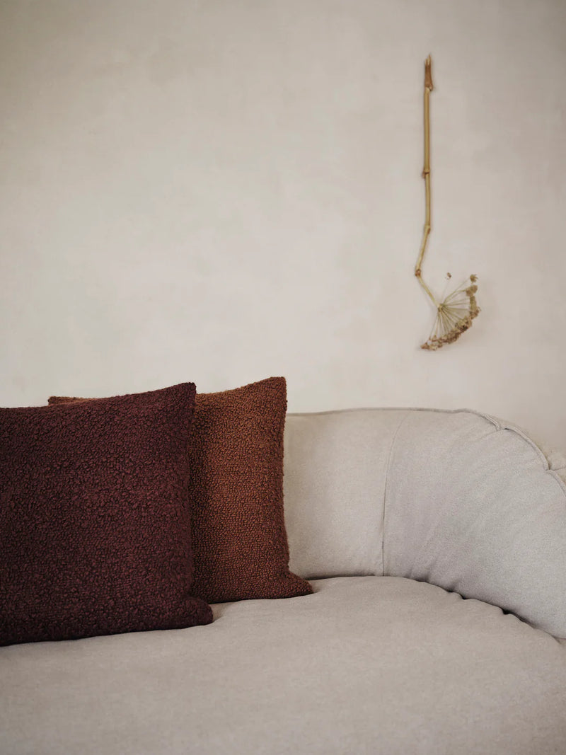 MOOR CUSHION - DARK PECAN