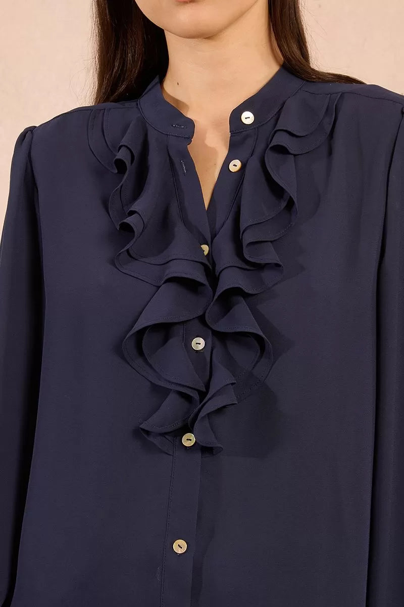 NAVY BLOUSE