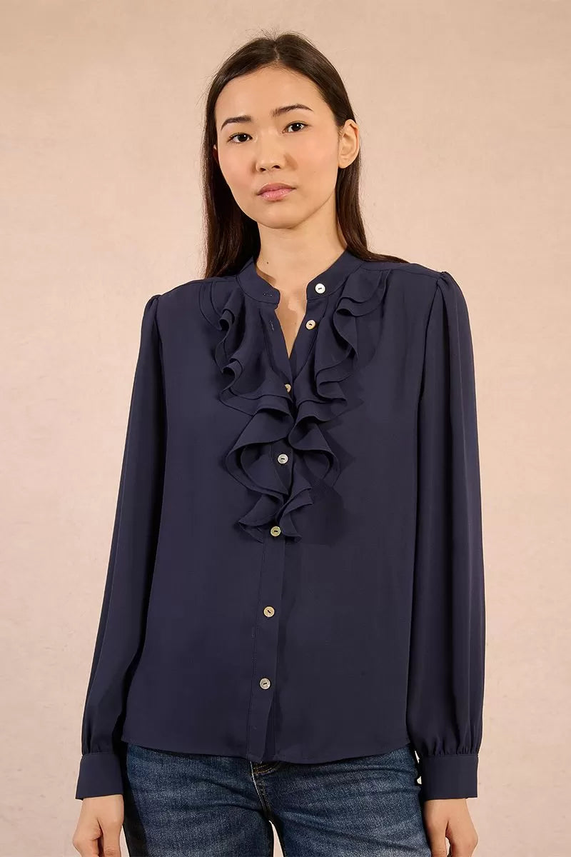 NAVY BLOUSE
