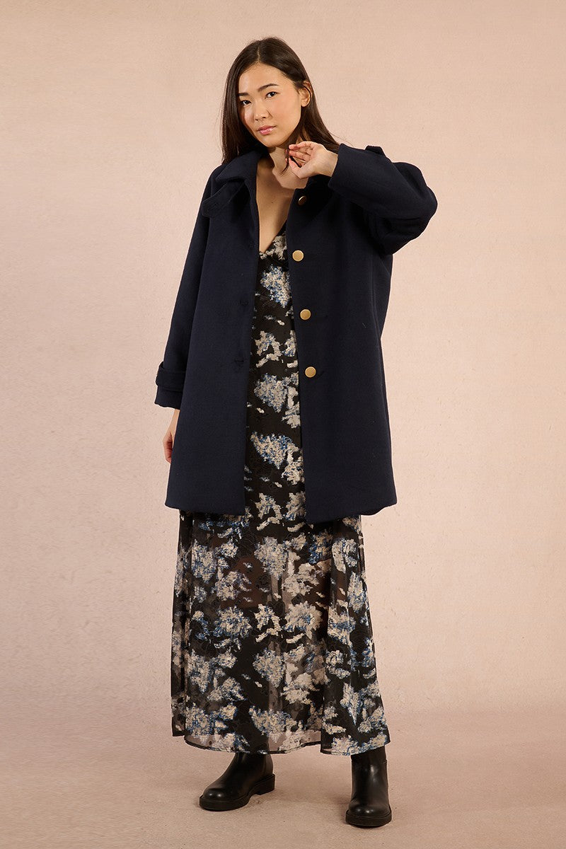 NAVY COAT
