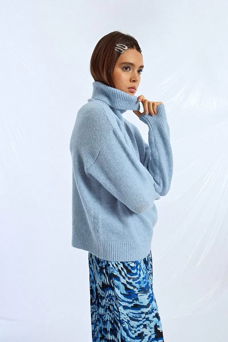 ICE BLUE JUMPER