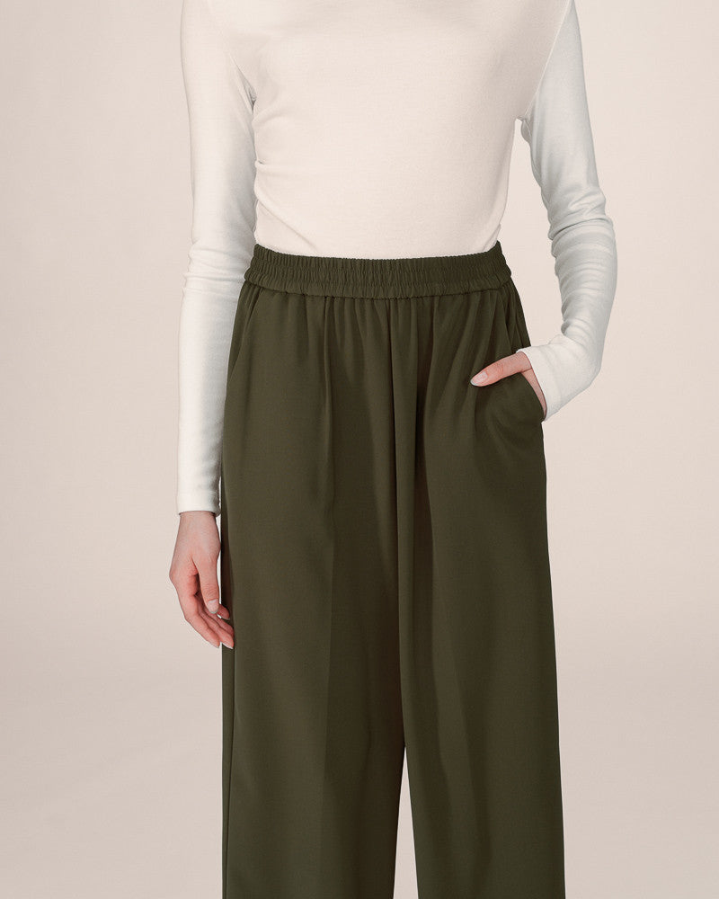 FOREST GREEN ONE SIZE TROUSERS