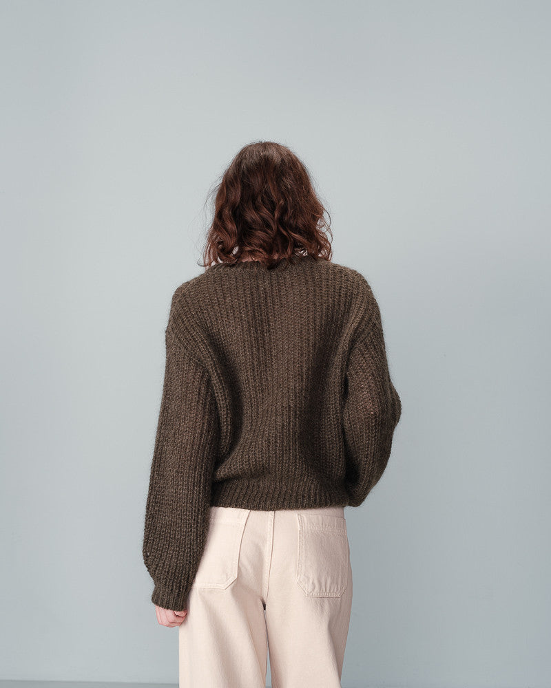 NAISSANCE KHAKI SWEATER