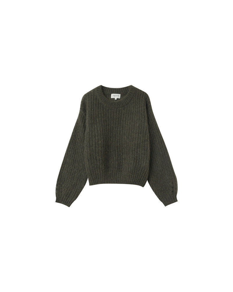 NAISSANCE KHAKI SWEATER