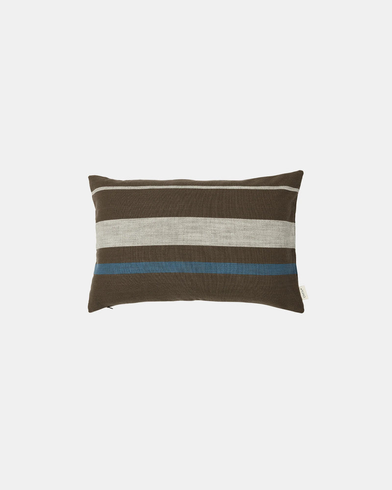 SOFUTO LONG BROWN STRIPE CUSHION