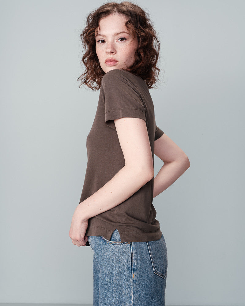 NELL KHAKI T SHIRT