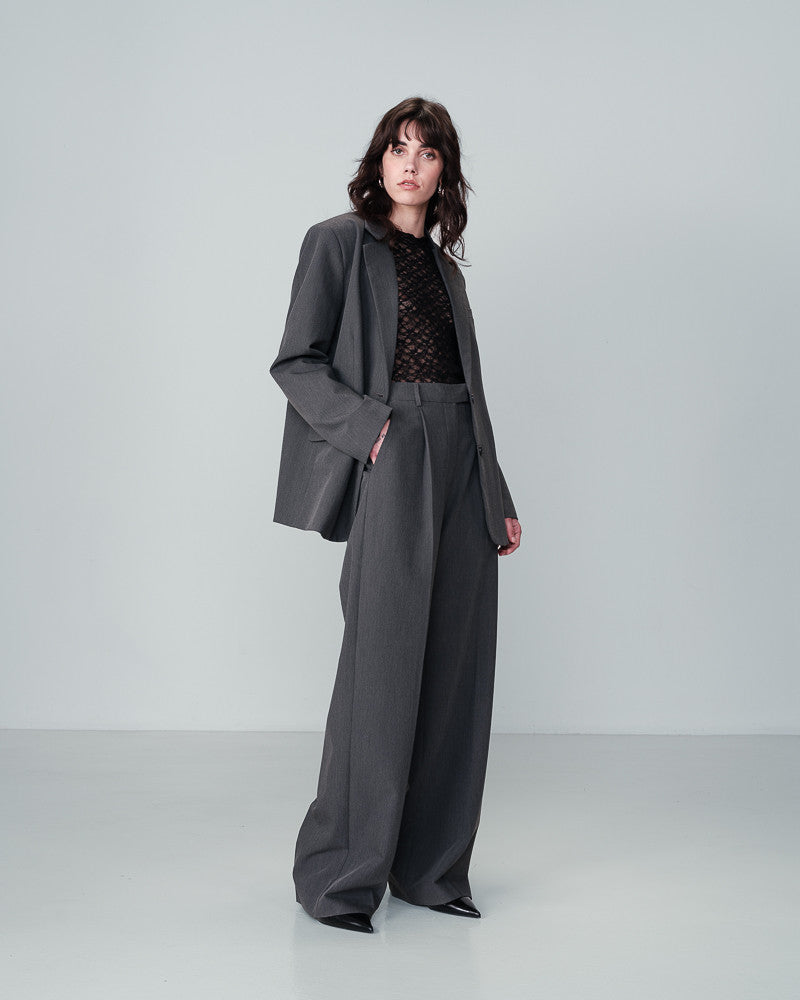 NOCTURNE GREY TROUSERS