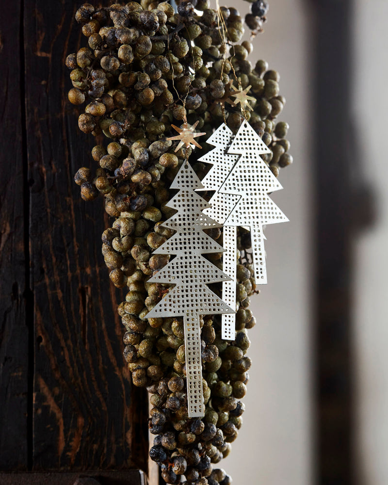 ANTIQUE SILVER TREES