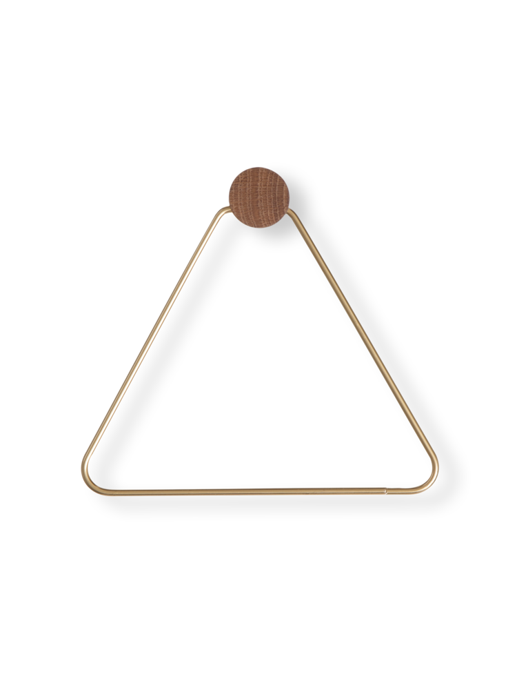 TOILET ROLL HOLDER BRASS