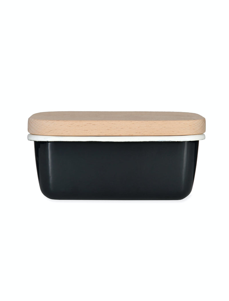 BUTTER DISH - CARBON