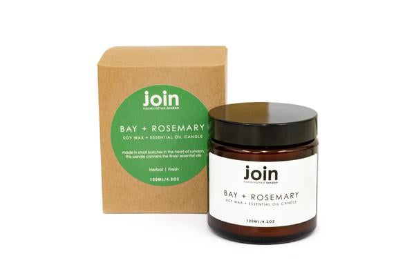 BAY & ROSEMARY LUXURY CANDLE - SMALL