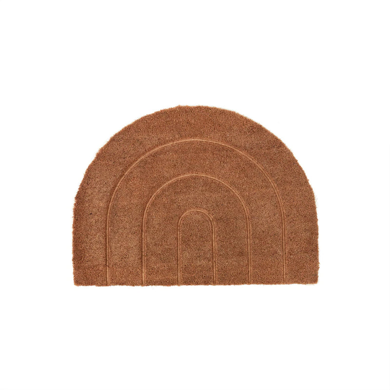 RAINBOW DOORMAT - NATURAL