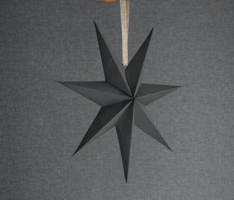 LARGE PAPER STARS - OFF WHITE