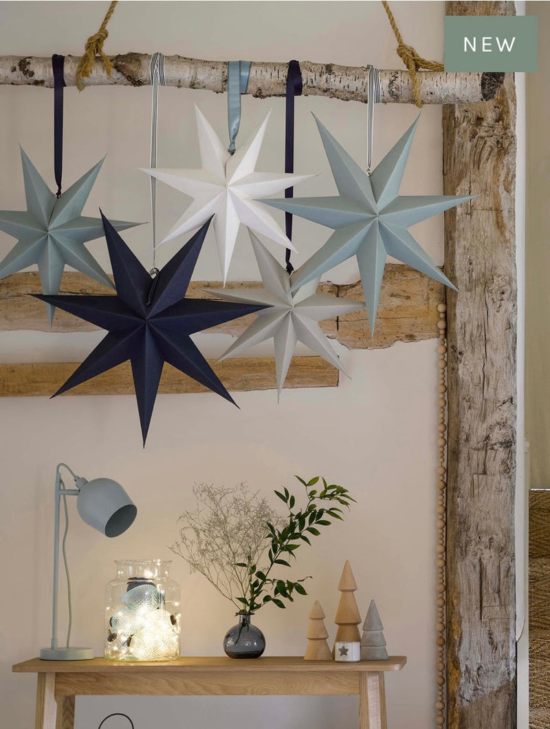 SMALL PAPER STARS - FLINT