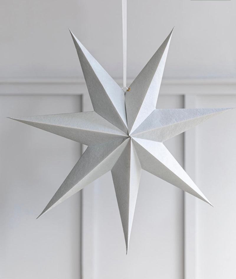 SMALL PAPER STARS - BLACK